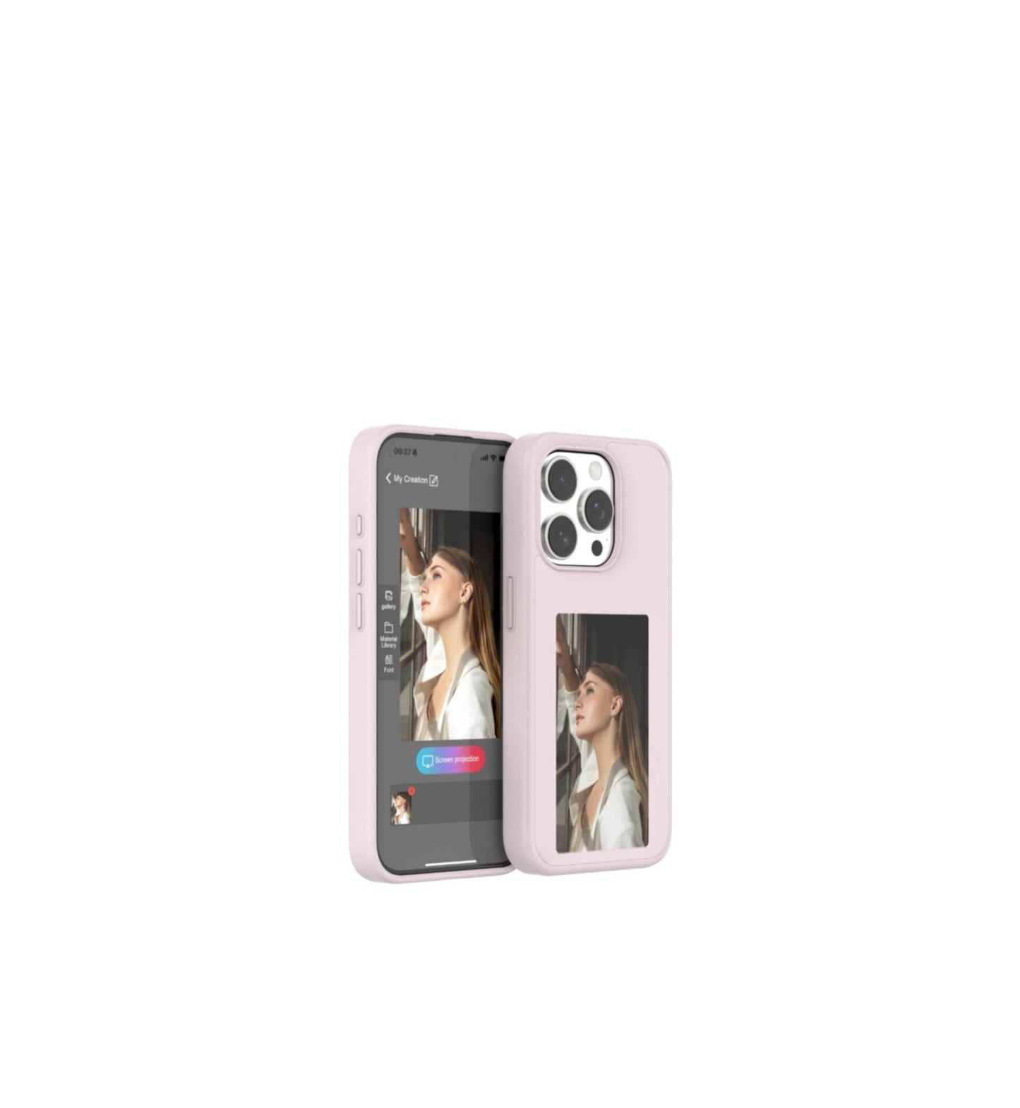 DualView™ (ReinkCase) Custom Back Display Case Iphone