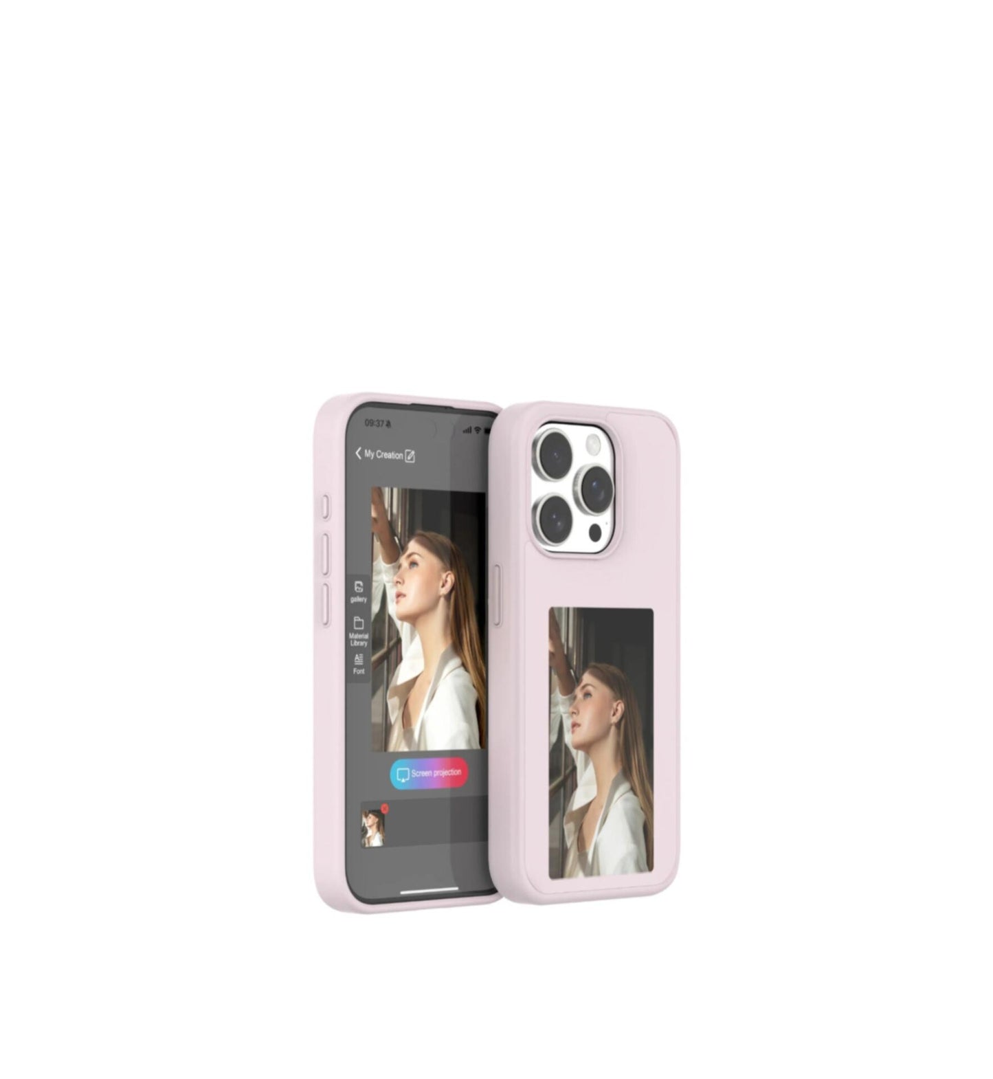 DualView™ (ReinkCase) Custom Back Display Case Iphone
